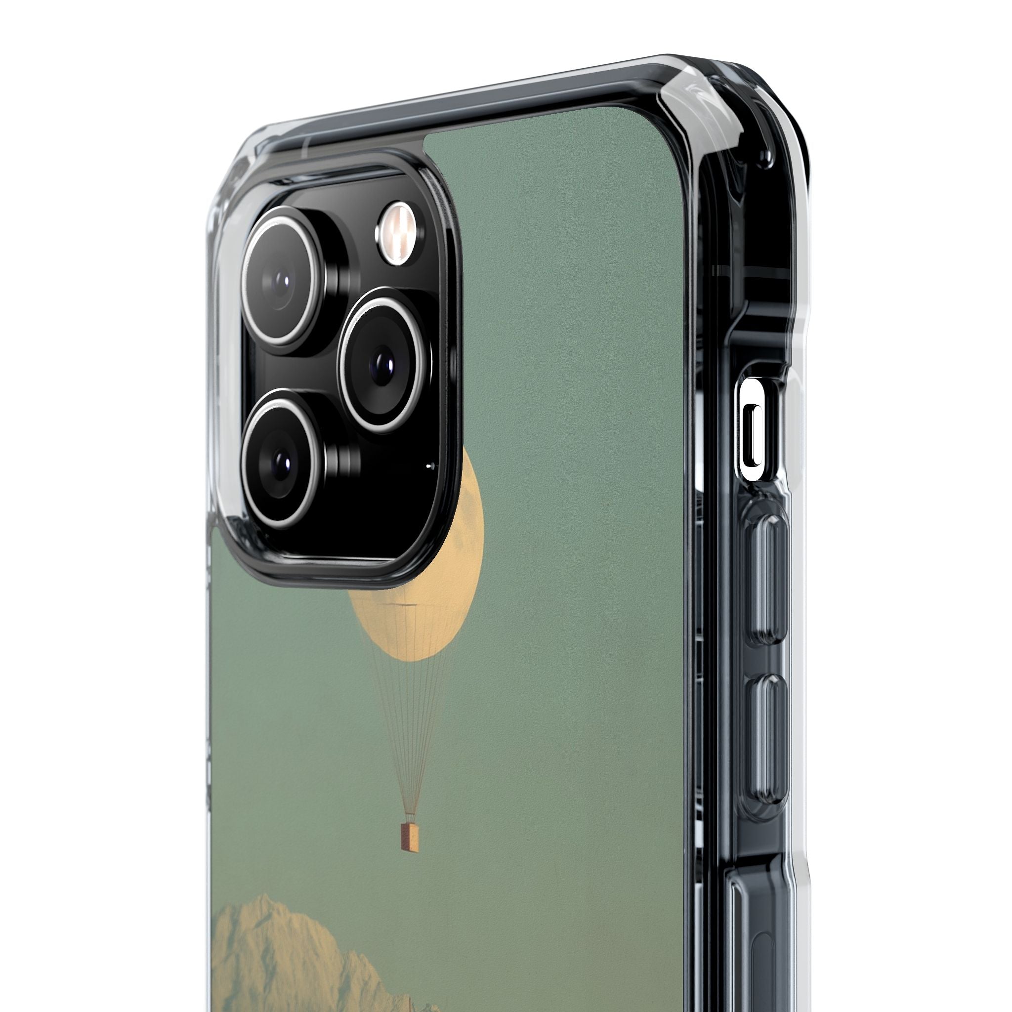 Moon Hovers Low iPhone Case - Impact