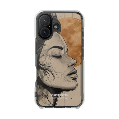 Moonlit Face Flow iPhone 16 - Impact Clear+