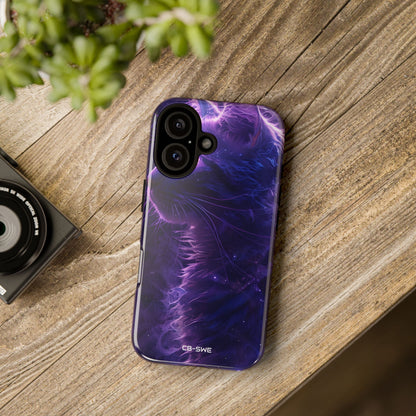 Mystical Starlit Cat - iPhone Case