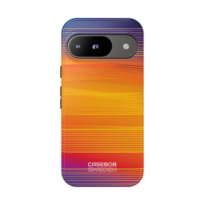 Vibrant Lines Flow Google Pixel 9 - Tough