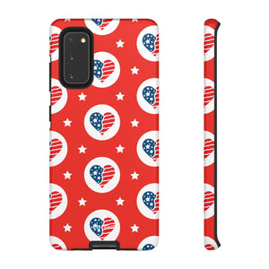 Hearts Celebrate Freedom - Samsung Case