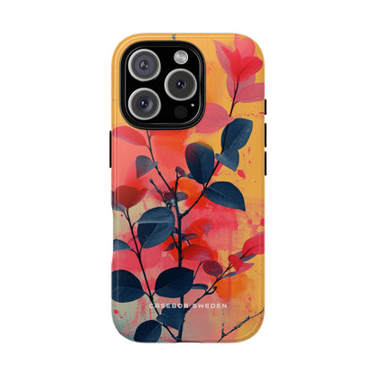 Vivid Floral Harmony iPhone 16 - Tough Phone Case