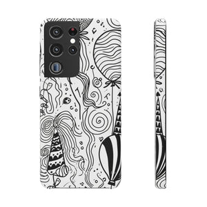 Whimsical Festivity | Slim Phone Case for Samsung