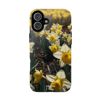 Golden Daffodils Bloom - iPhone Case