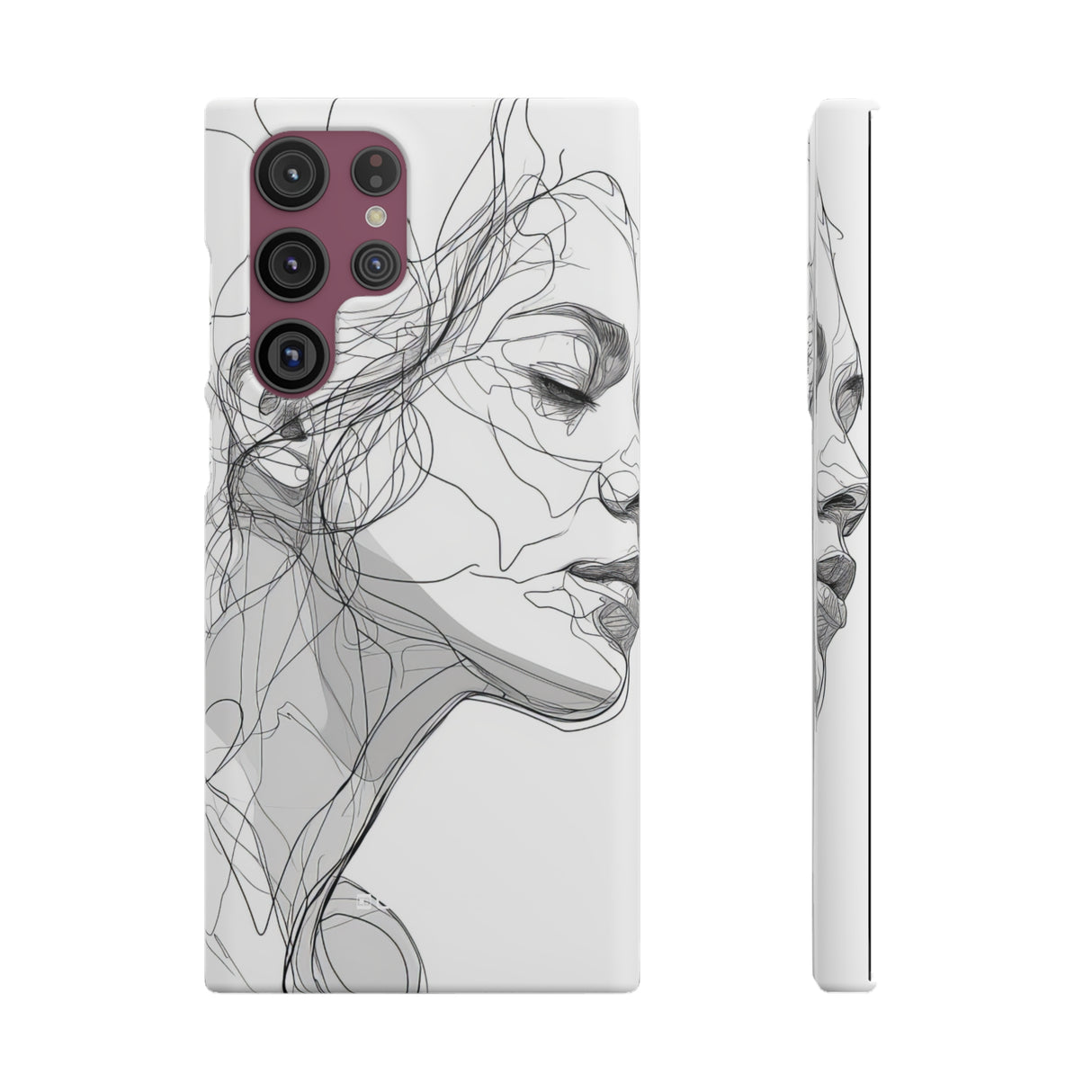 Ethereal Contours | Slim Phone Case for Samsung