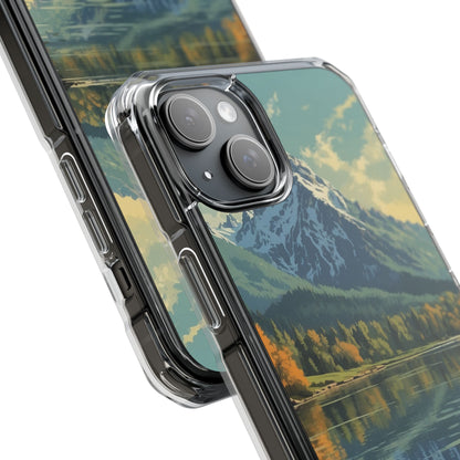 Mountain Reflects Calm iPhone Case - Impact