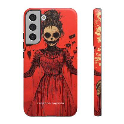 Haunting Scarlet Descent  Samsung S22 - Tough Phone Case