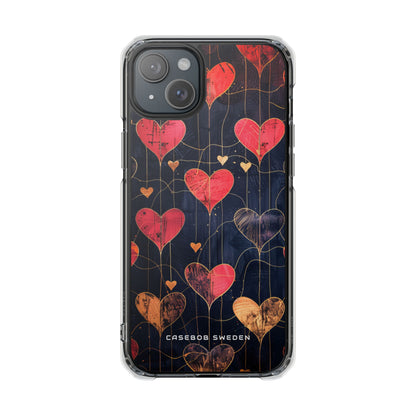 Gradient Heartflow Harmony iPhone 15 - Clear Impact Phone Case