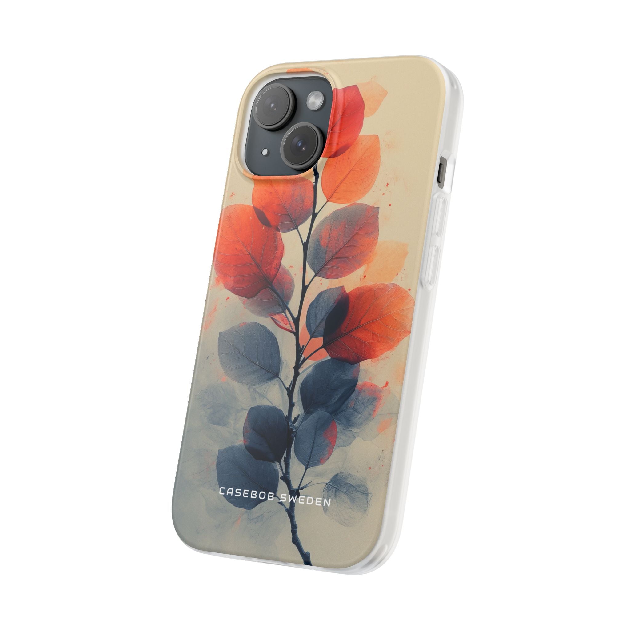 Ethereal Leaf Harmony iPhone 15 - Flexi Phone Case