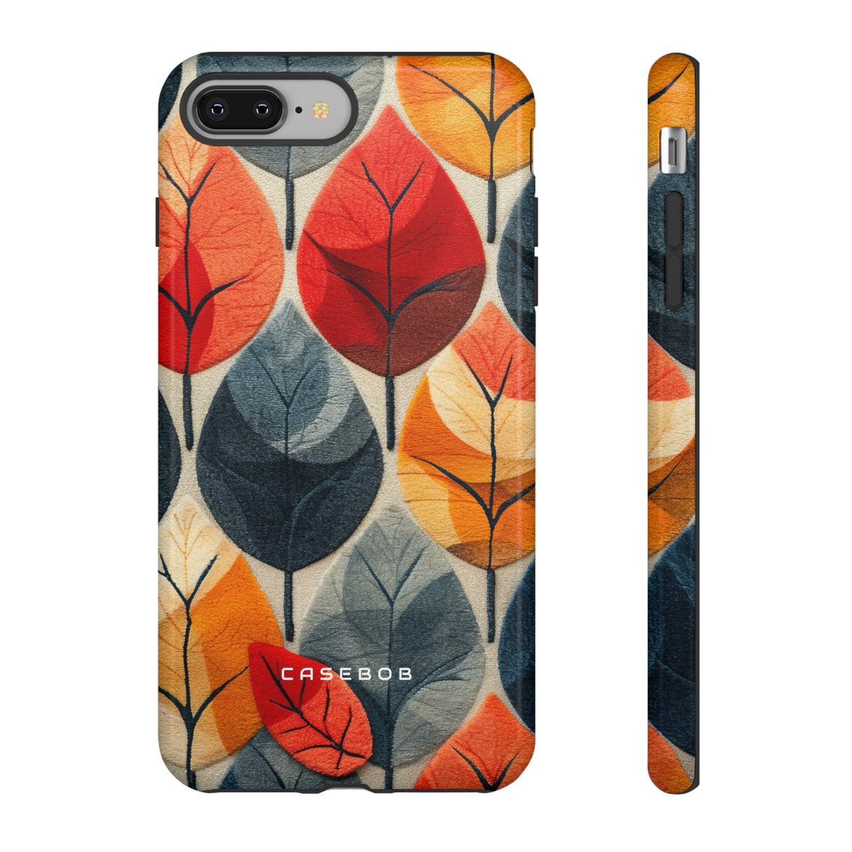 Scandinavian Leafy Serenity - Protective Phone Case