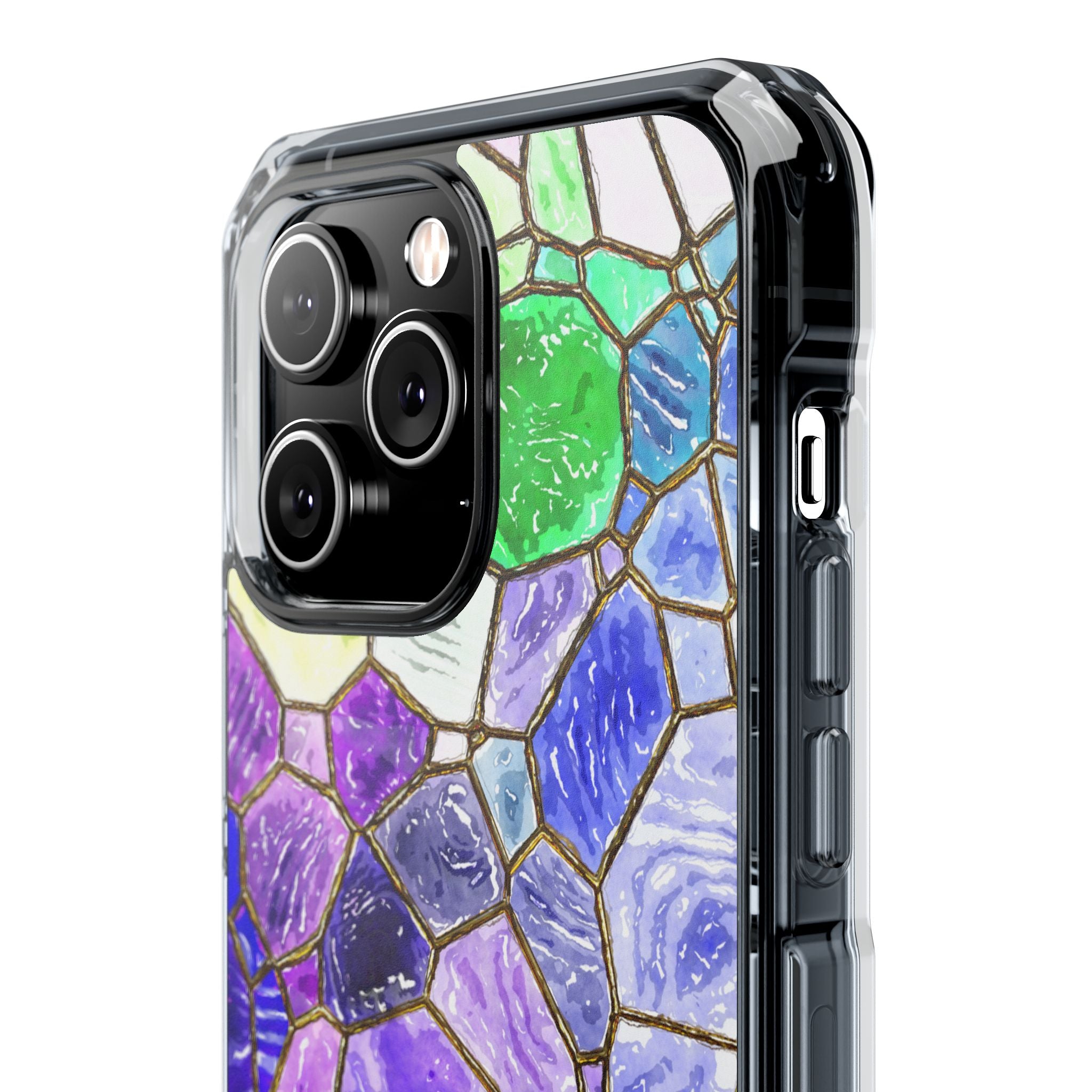 Colorful Glass Mosaic iPhone Case - Impact