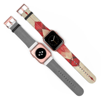 Crimson Bloom - Watch Band