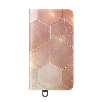 Hexagon Glow - Samsung S24 Case - Wallet