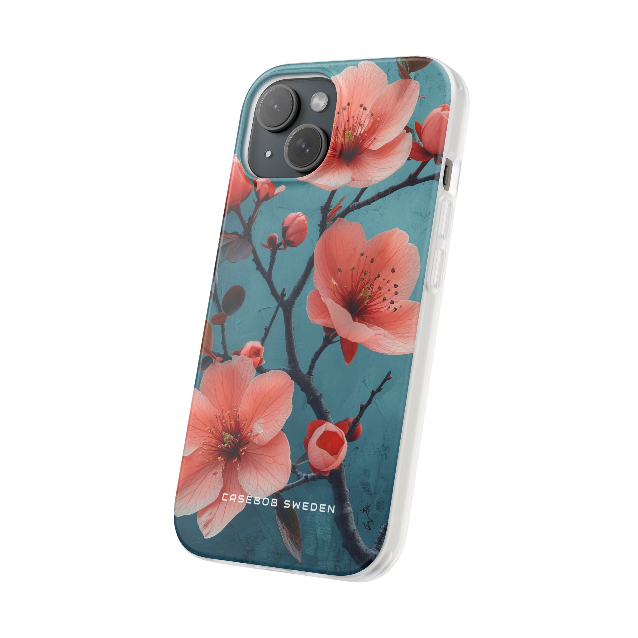 Floral Harmony Burst iPhone 15 - Flexi Phone Case