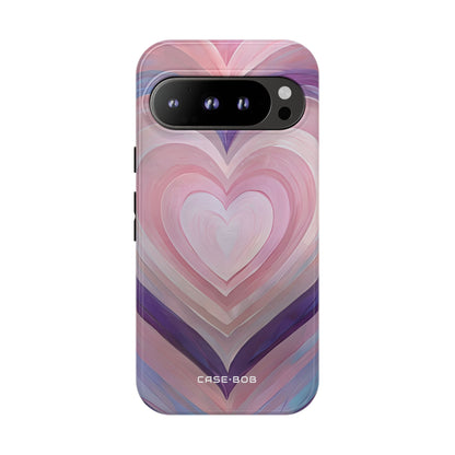 Radiant Heartbrush Google Pixel 9 Pro Case - Tough