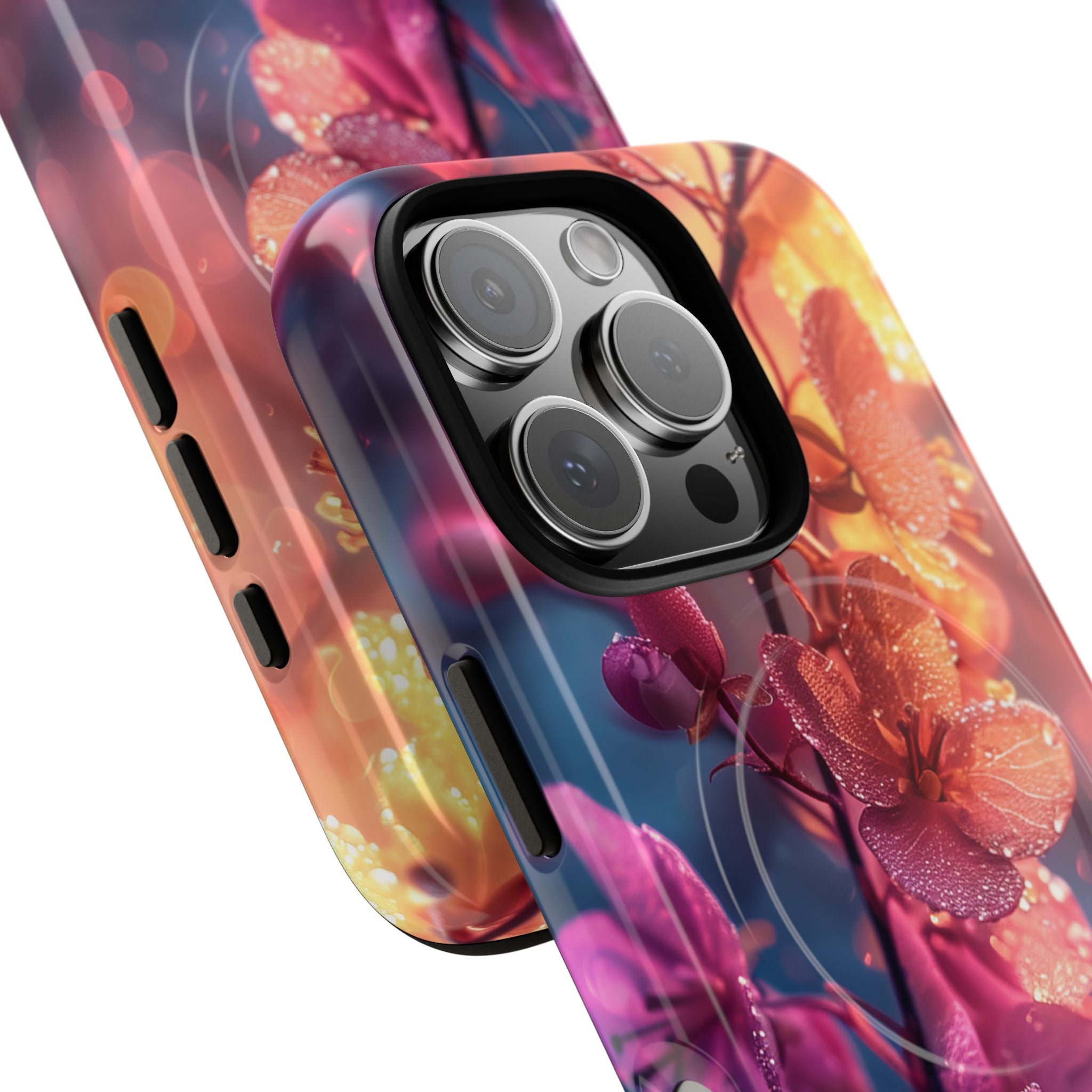 Surreal Flower Harmony iPhone 16 | Tough+ Phone Case