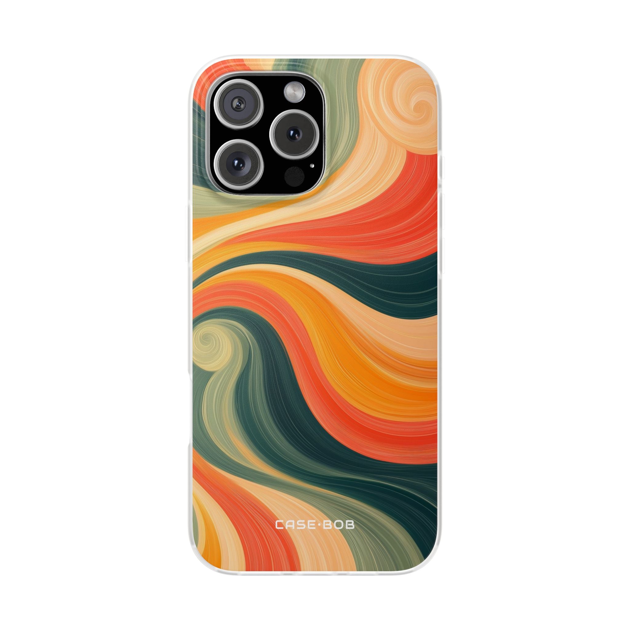Swirling Ember iPhone 16 Pro Max Case - Soft