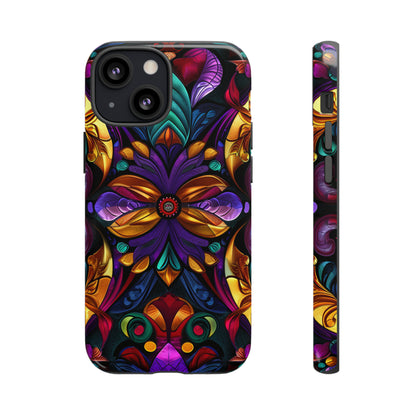 Gothic Stained Glass Majesty - Protective Phone Case