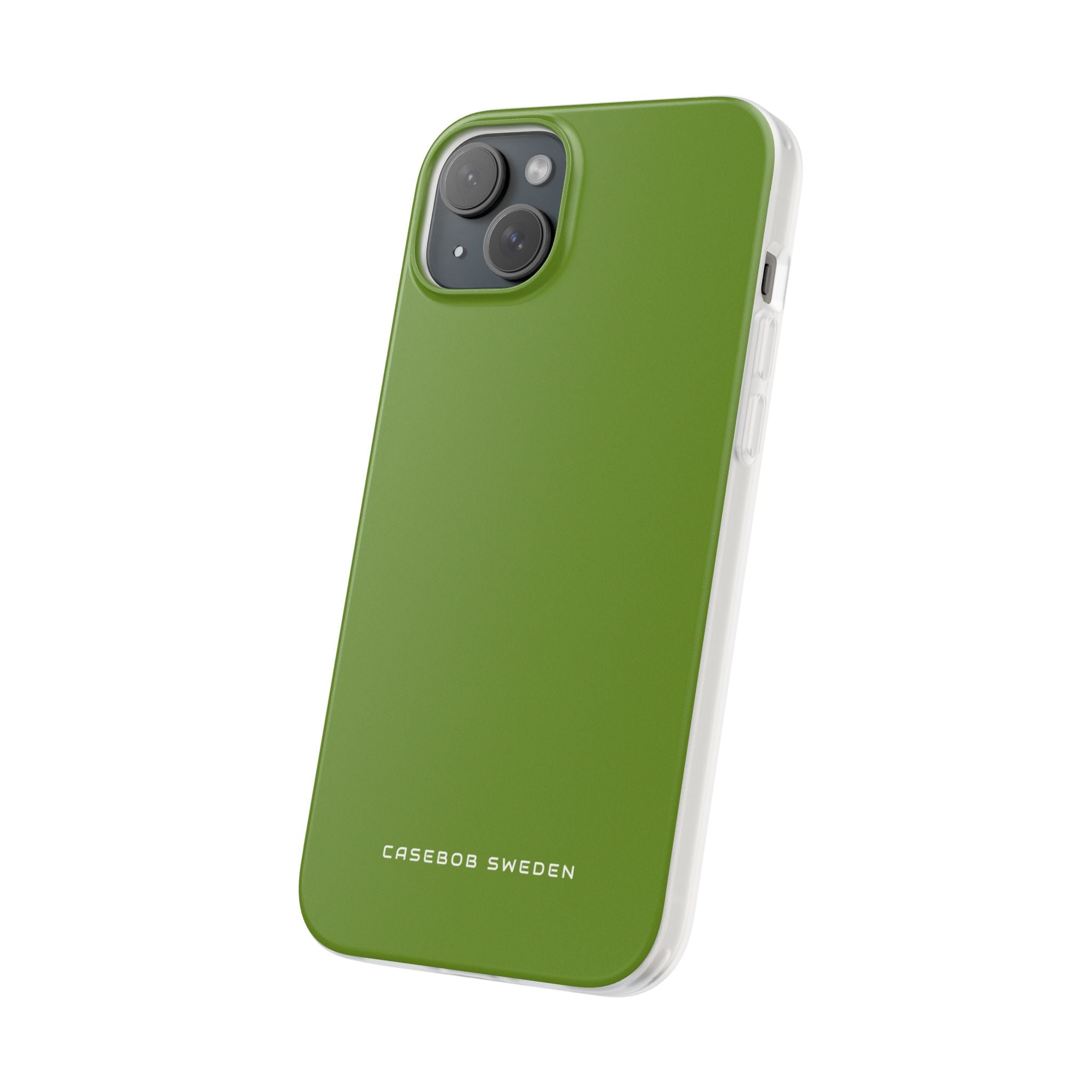 Olive Drab iPhone 15 - Flexi Phone Case