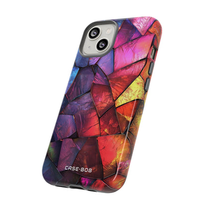 Cracked Prism iPhone 14 Case - Tough