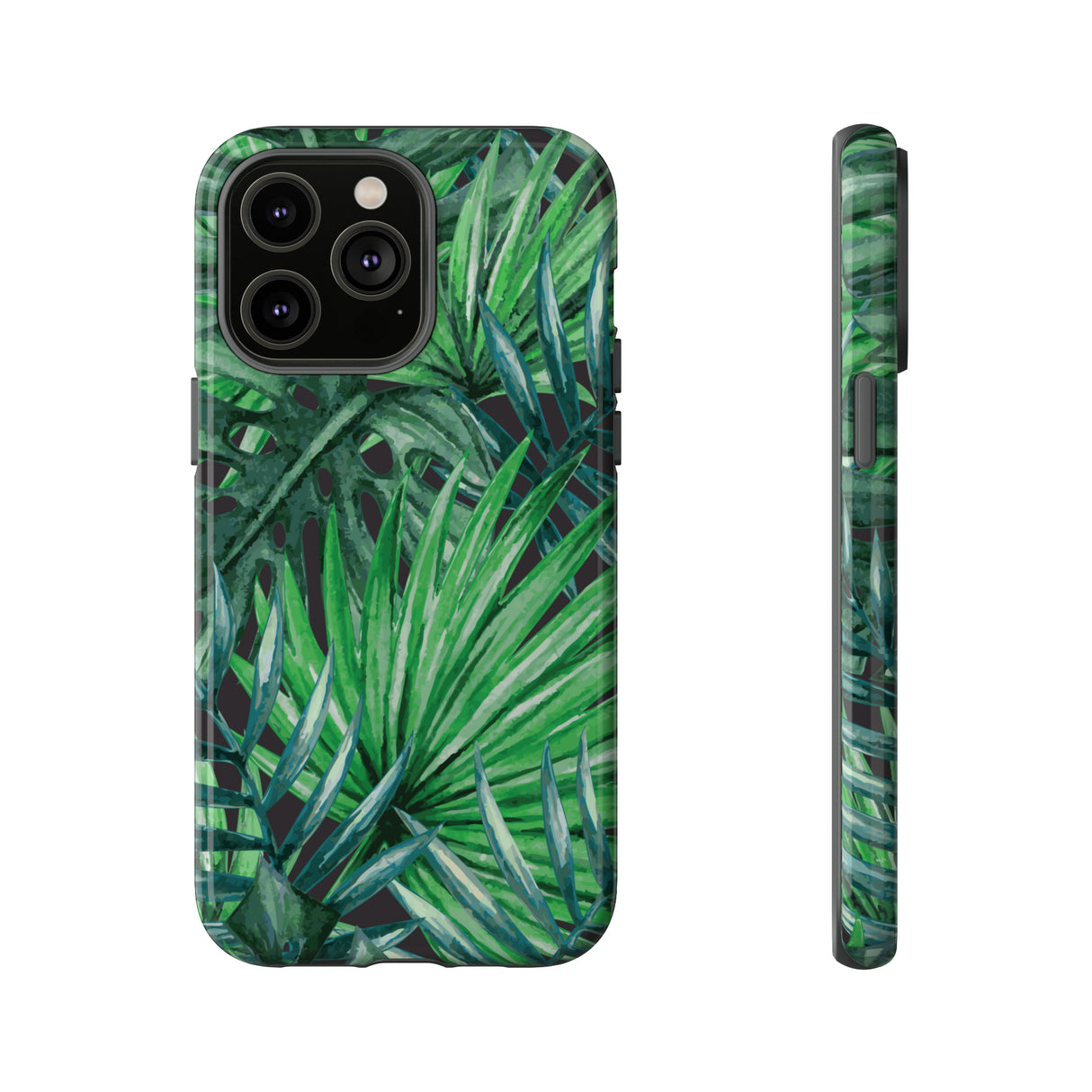 Watercolor Tropical Palm - Protective Phone Case