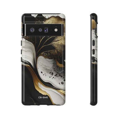 Gold Swirl Elegance - Google Pixel Case