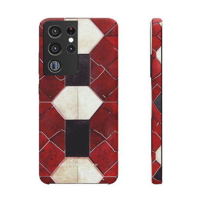 Gothic Hexagon Symmetry Samsung S21 - Slim Phone Case