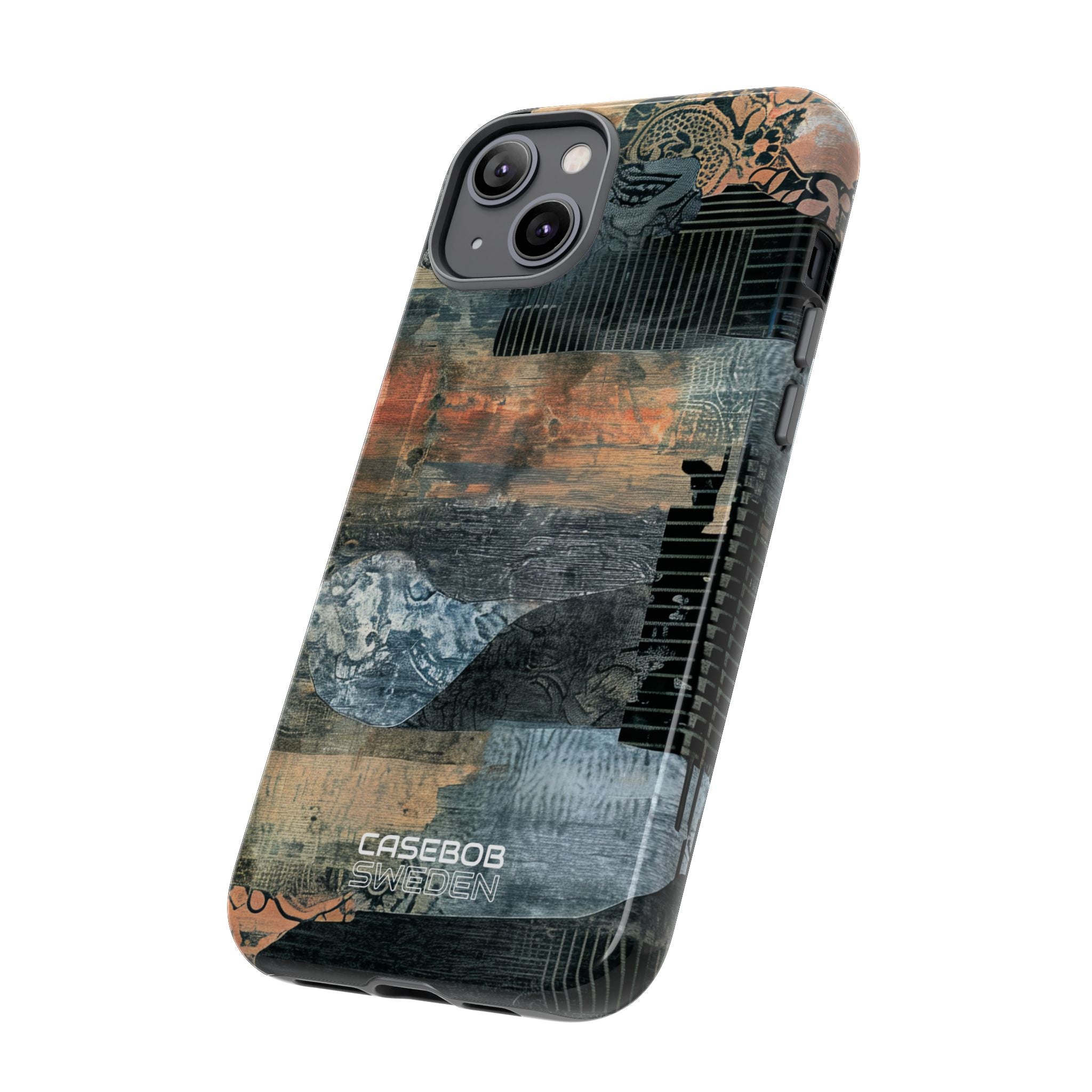 Rust Bloom Tangle iPhone 14 - Tough