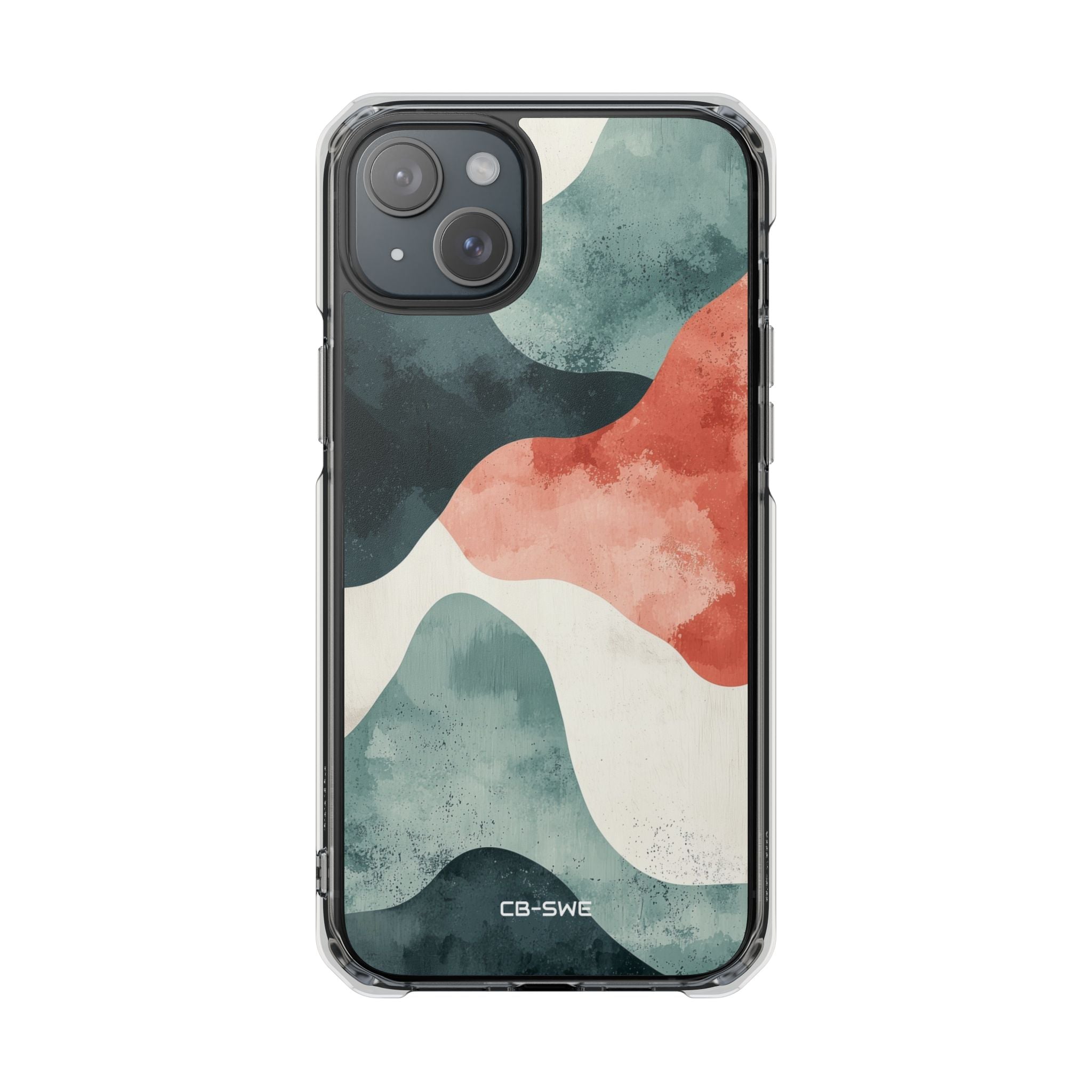 Fluid Shapes Emerge iPhone Case - Impact