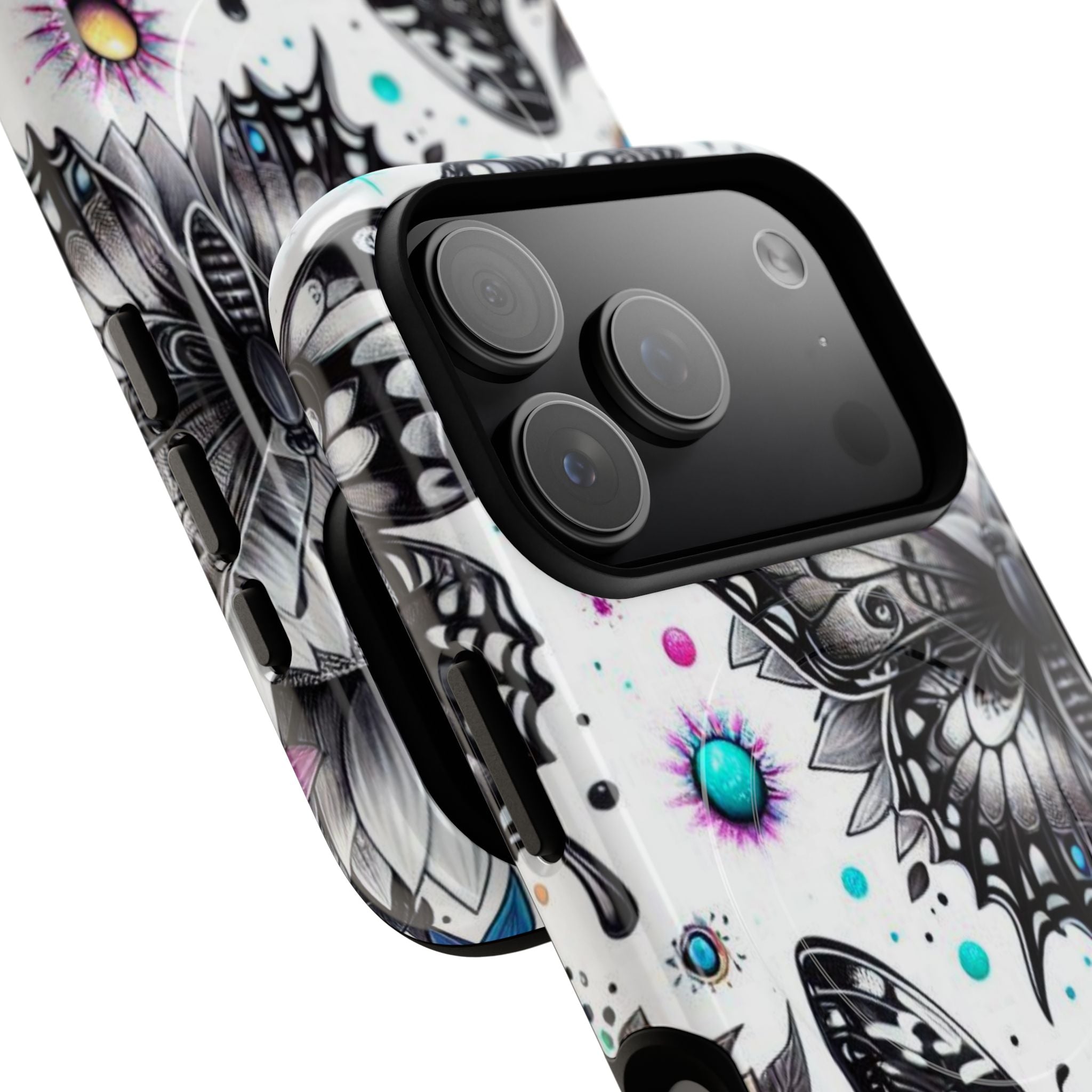 Butterfly Bloom iPhone 17 Pro Case - Tough+