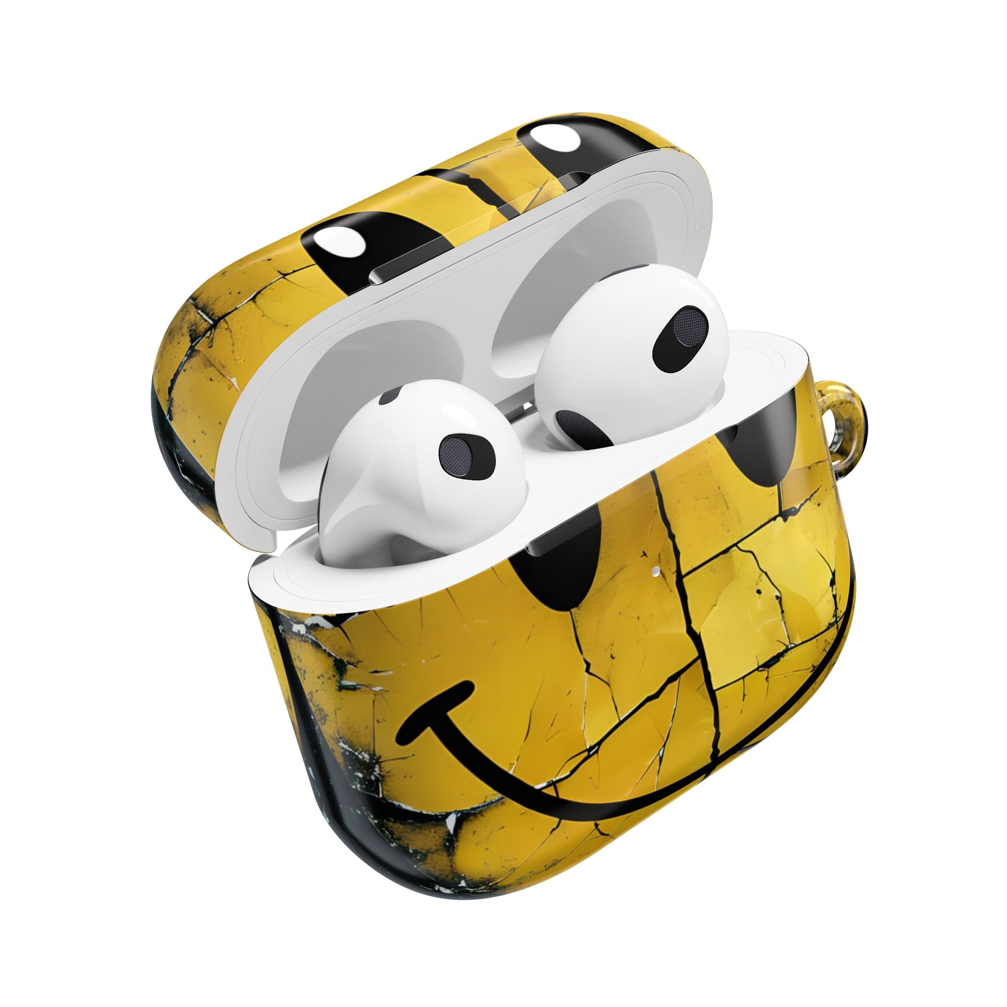 Cracked Smiley - AirPods Case