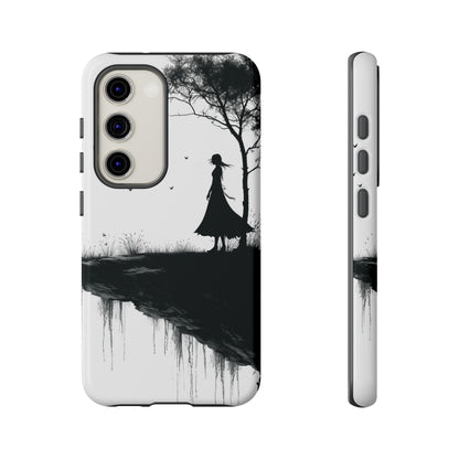 Cliffside Silhouette Samsung S23 Case - Tough