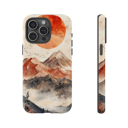 Mountains Greet Sun - iPhone Case