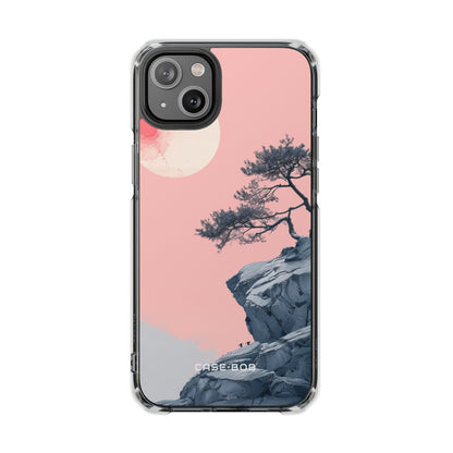 Crimson Moon Tree iPhone 14 Plus Case - Impact