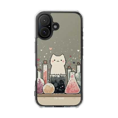 Cat Explores Potions iPhone Case - Impact