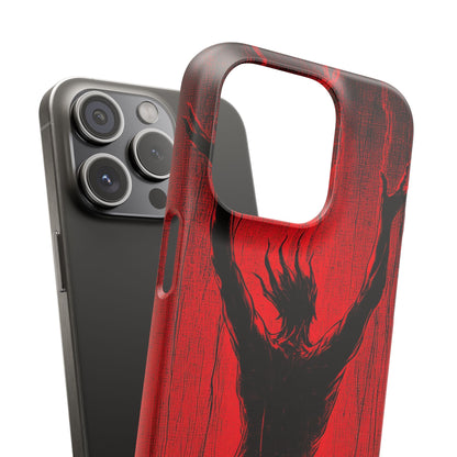 Crimson Despair iPhone 15 - Slim Phone Case