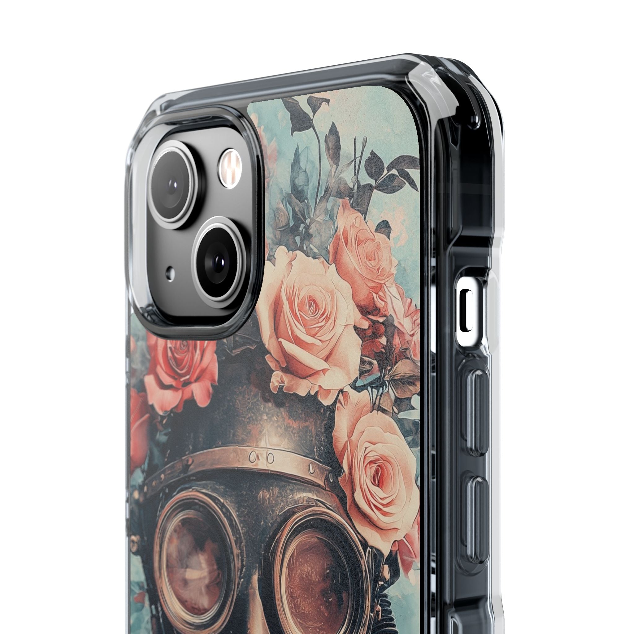 Roses Embrace Mask iPhone Case - Impact