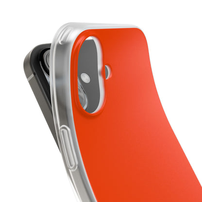 Orange Red iPhone 16 - Flexi Phone Case