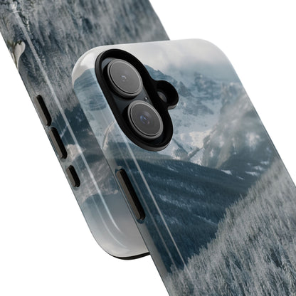 Snow Covers Peaks - iPhone Case