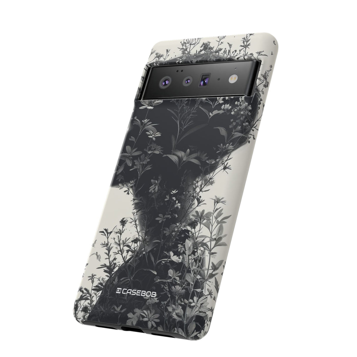 Botanical Silhouette Essence | Protective Phone Case for Google Pixel