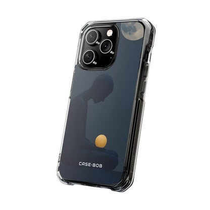Moonlit Contemplation iPhone 14 Pro Case - Impact