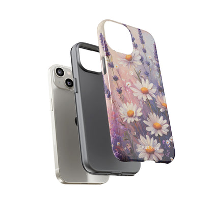 Daisy Lavender Bloom iPhone 14 Case - Tough