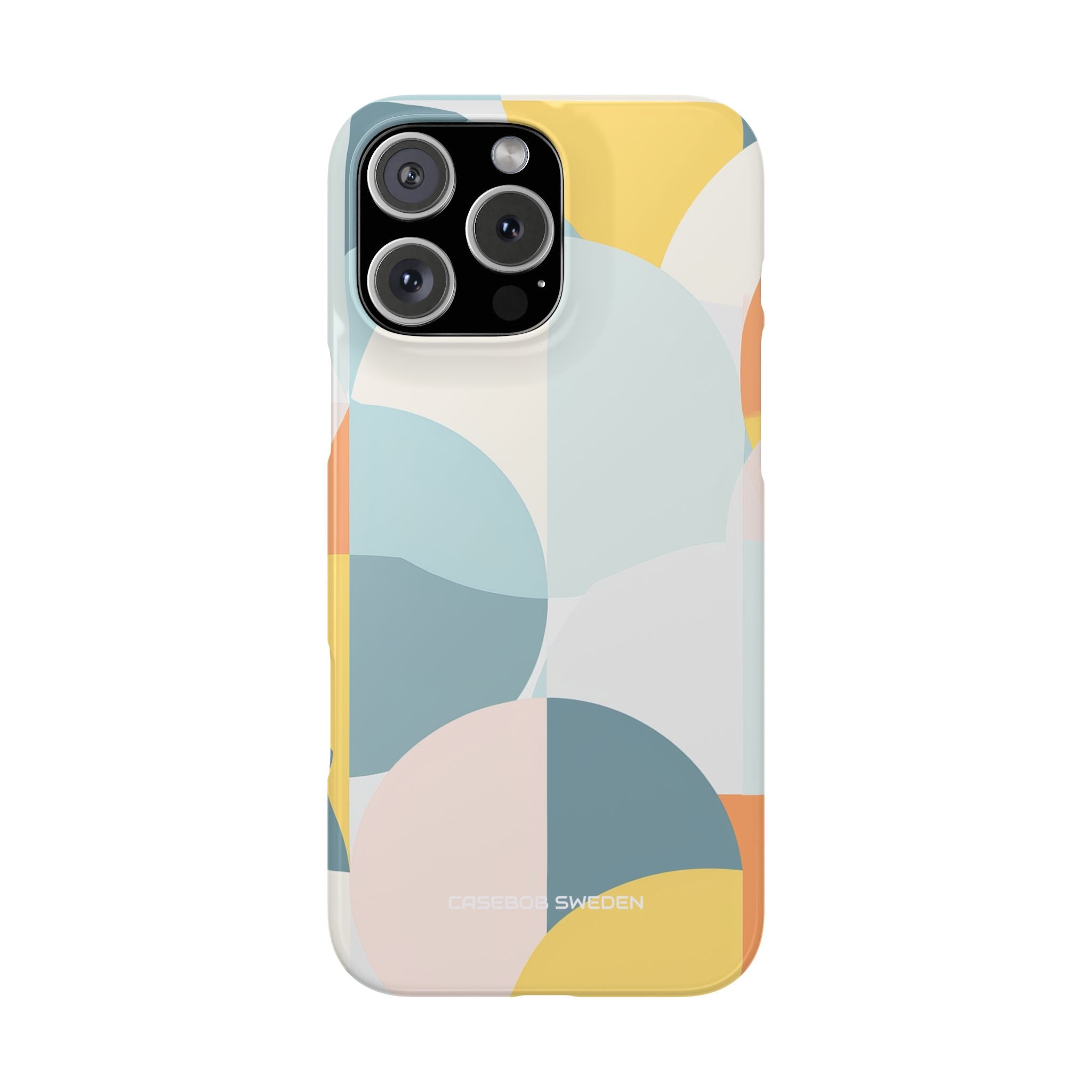 Abstract Geometric Calm - Slim iPhone 16 Phone Case