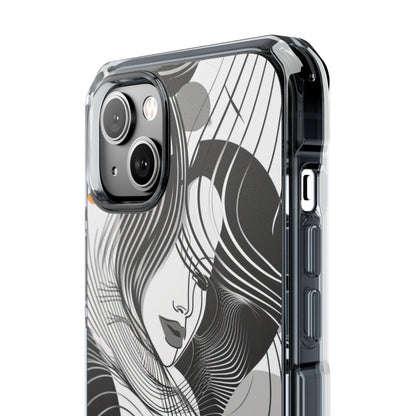 Fluid Noir Rhythm - Phone Case for iPhone