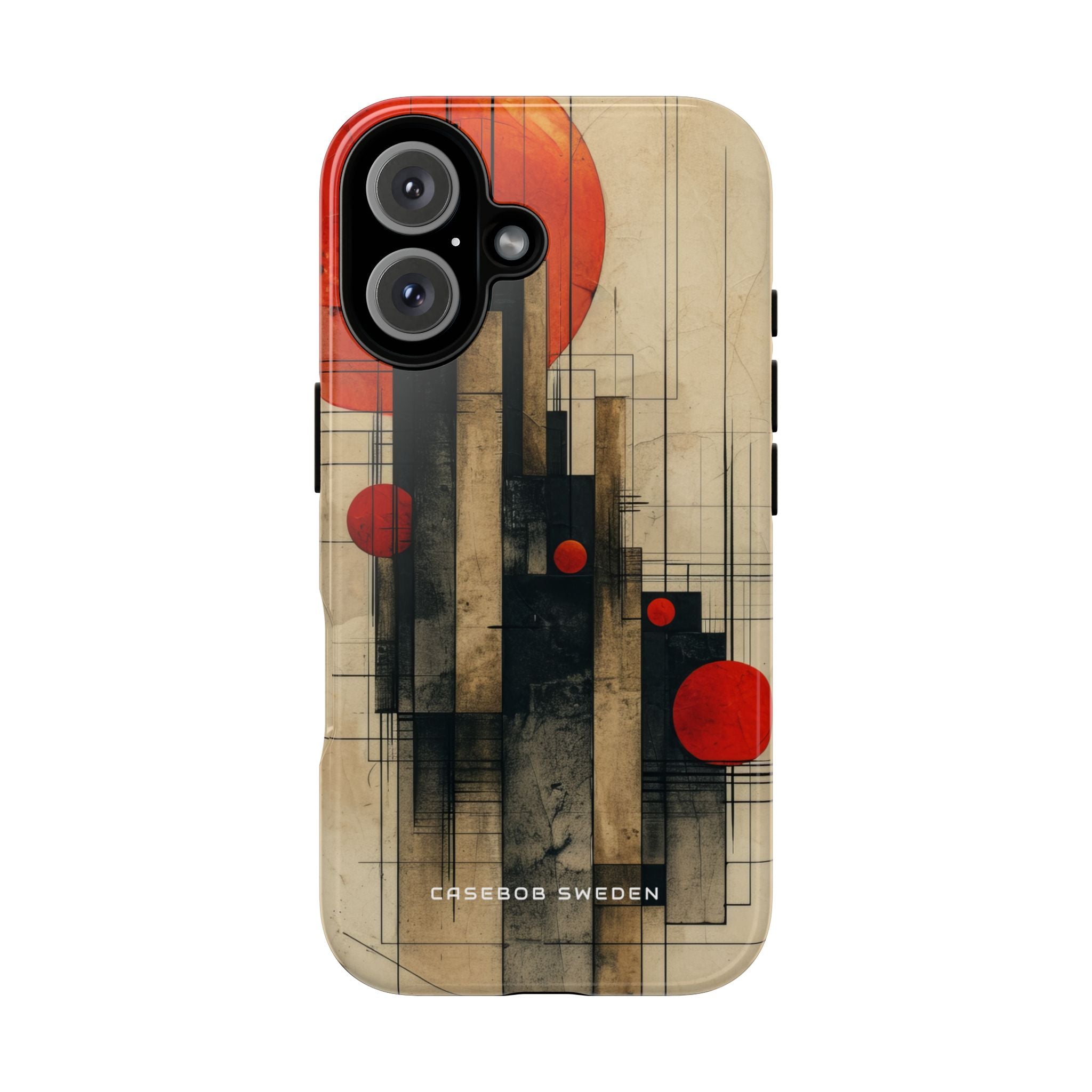 Vintage Geometric Harmony iPhone 16 - Tough Phone Case