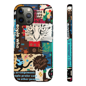 Cat Collage - Protective Phone Case