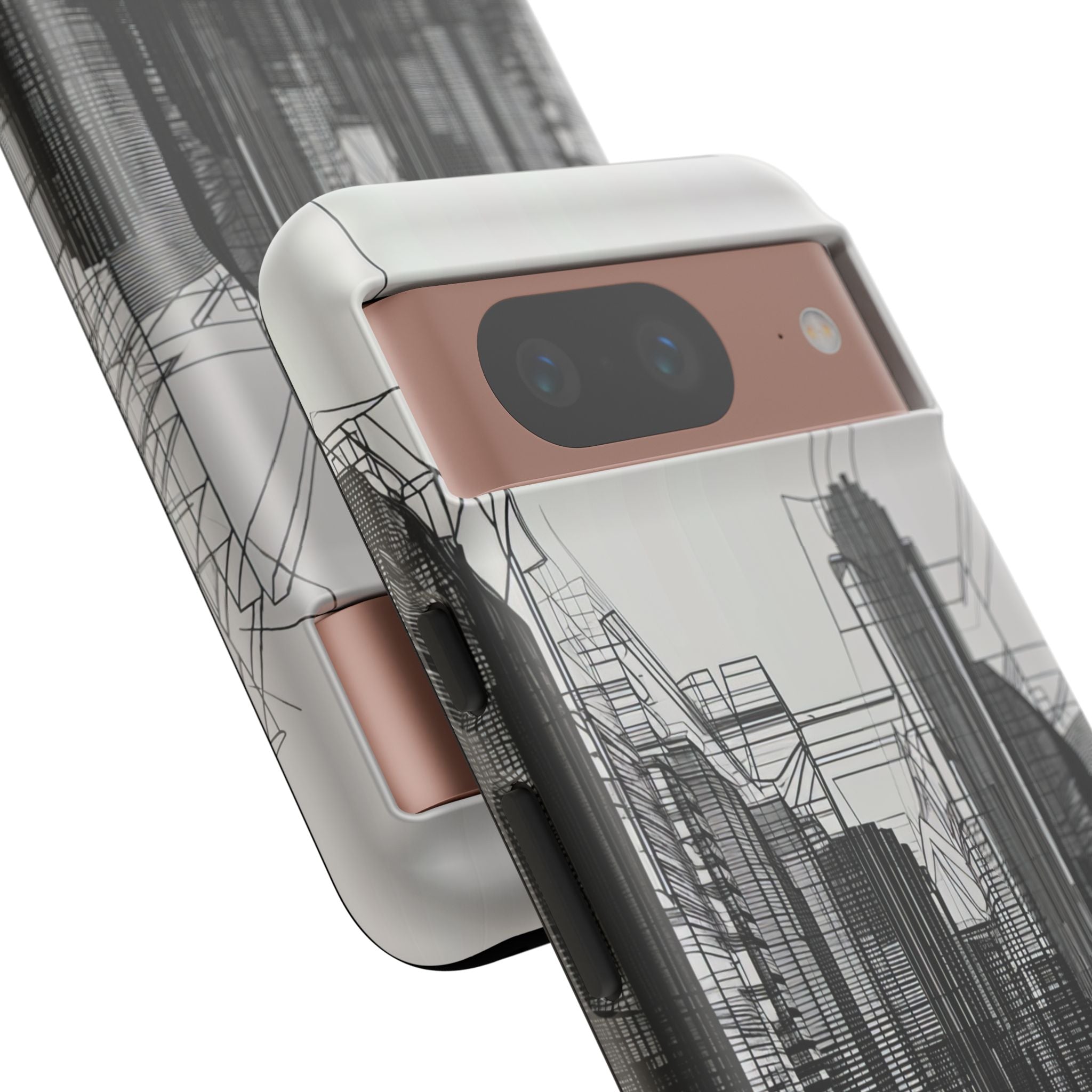 Urban Wireframe - Phone Case for Google Pixel