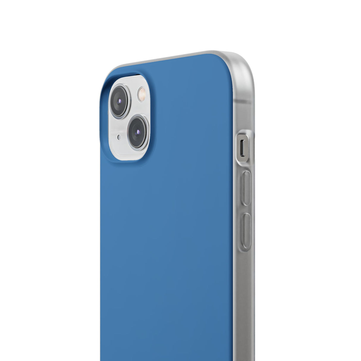 Steel Blue | Handyhülle für iPhone (Flexible Hülle)