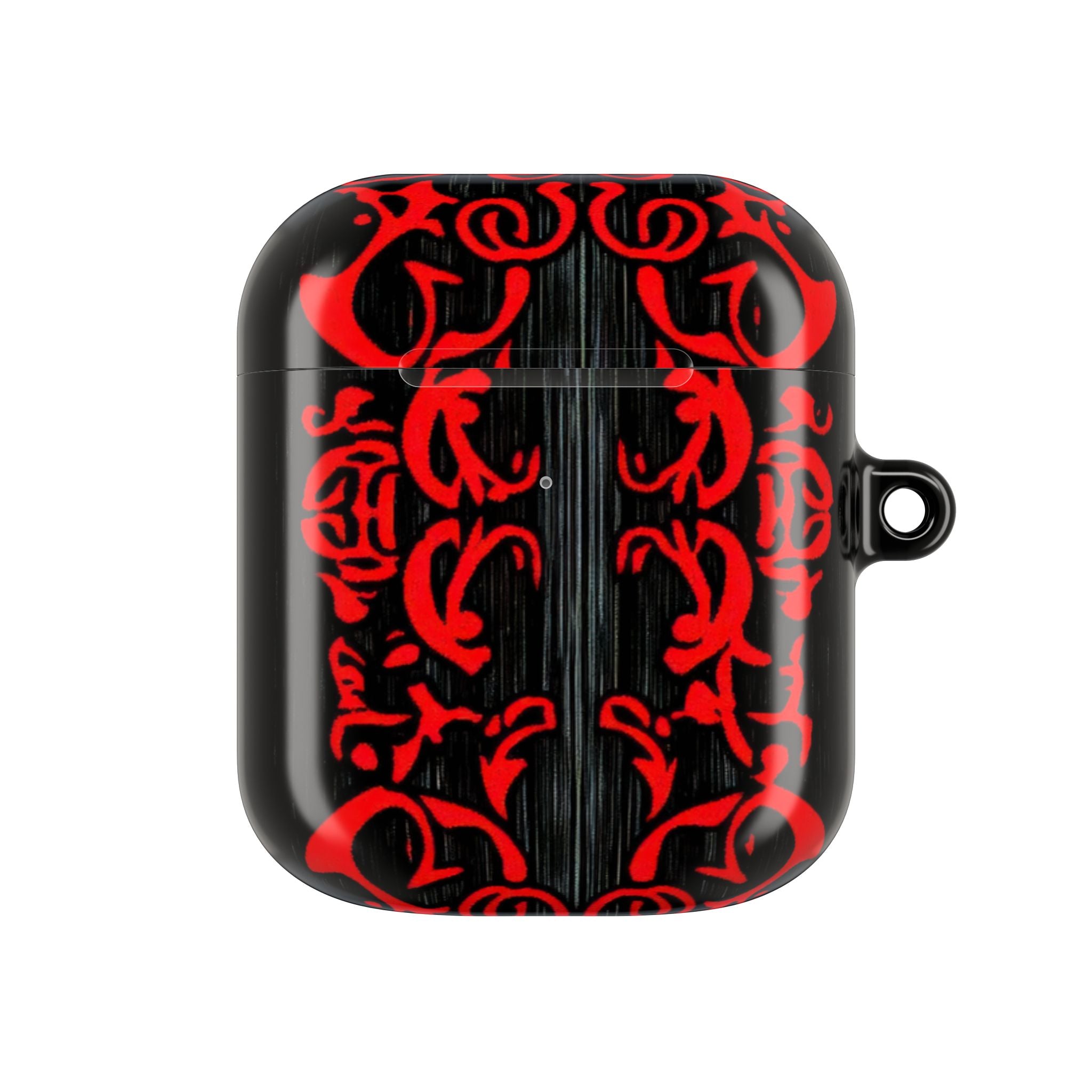 Crimson Swirl - AirPods Case