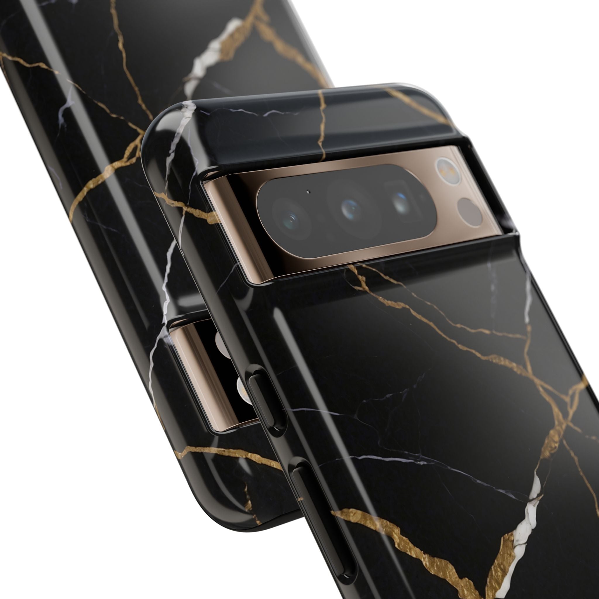 Golden Veins Emerge - Google Pixel Case